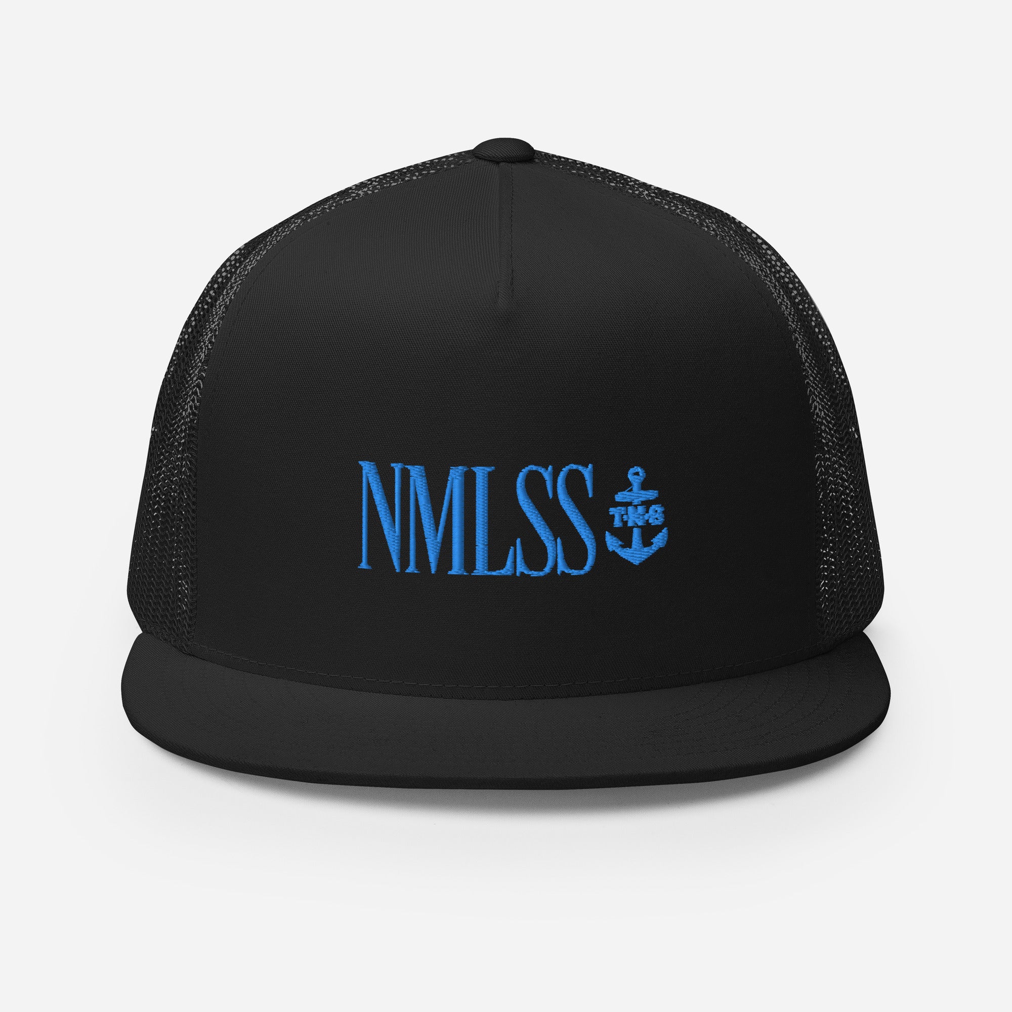 NMLSS LOGO TRUCKER CAP - BLUE