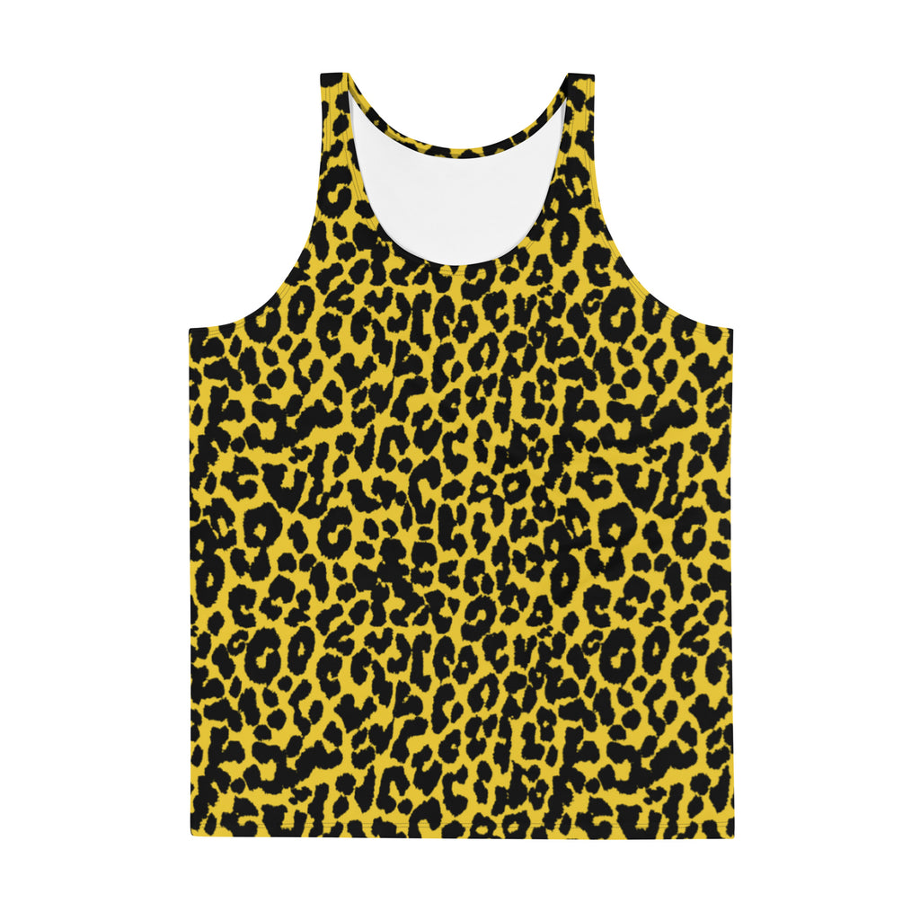 Yellow Cheetah Tank Top