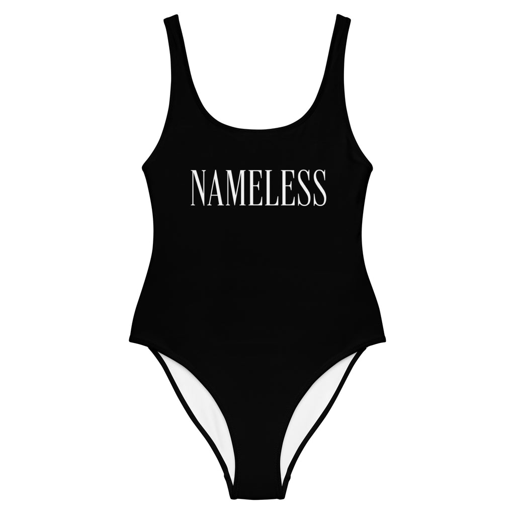 WMNS NAMELESS ONE-PIECE SWIMSUIT [BLACK]