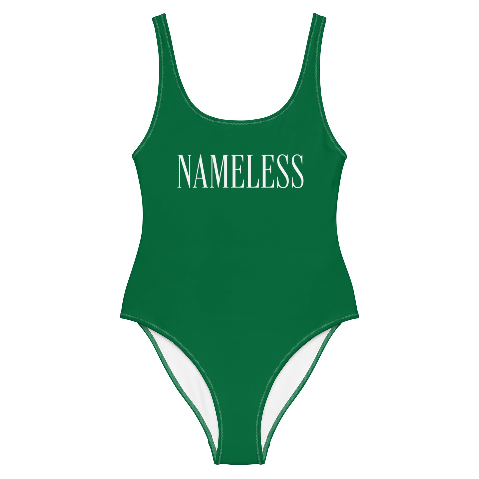 WMNS NAMELESS ONE-PIECE SWIMSUIT [GREEN]