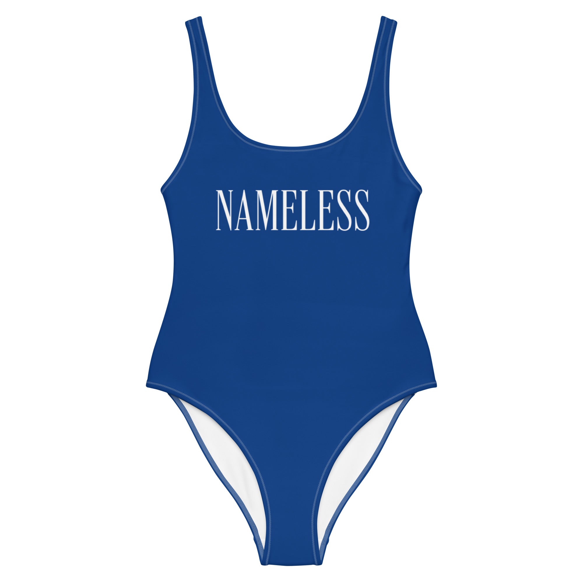 WMNS NAMELESS ONE-PIECE SWIMSUIT [BLUE]