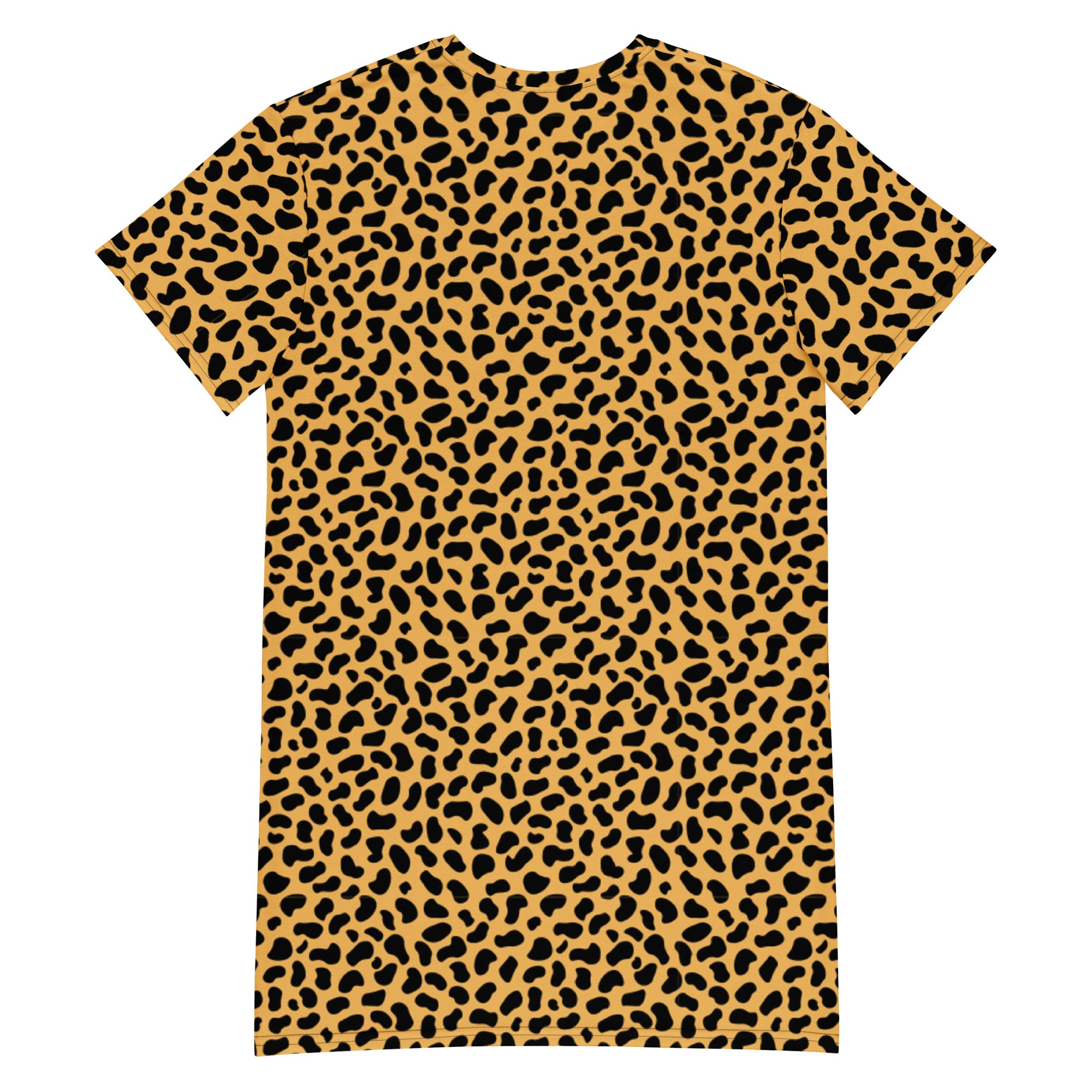 Wmns Cheetah T-shirt Dress