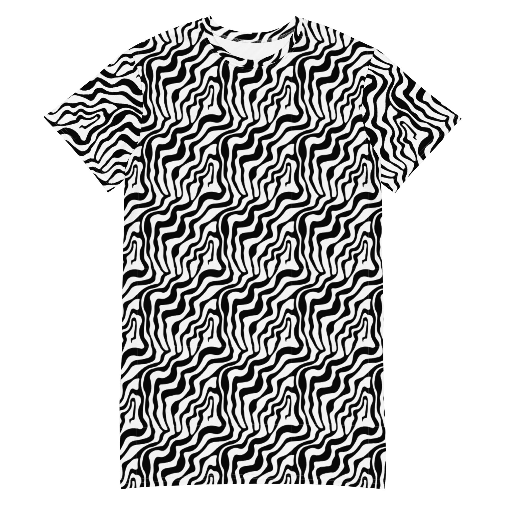 Wmns Zebra T-shirt Dress