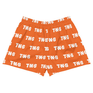 Wmns T.N.S Short Shorts [Orange/White]