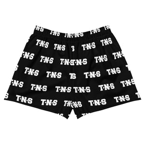 Wmns T.N.S Short Shorts [Black/White]