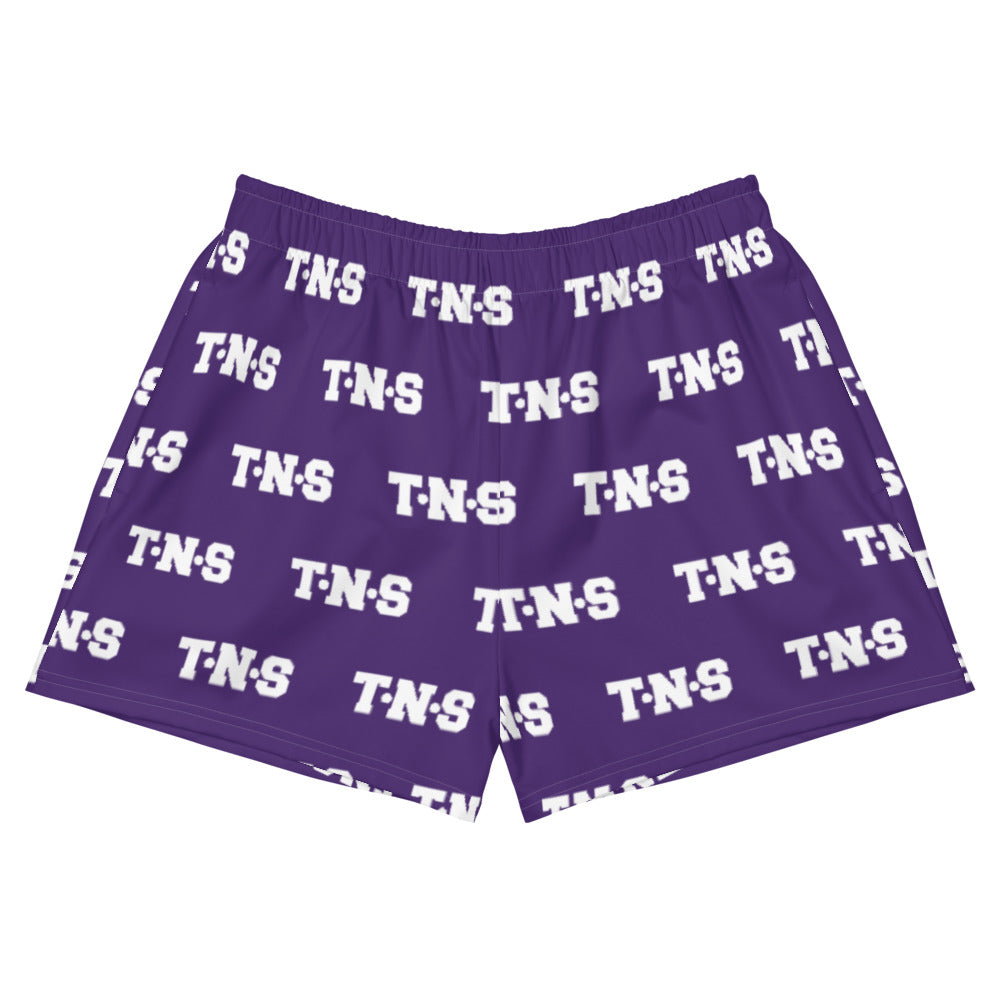 Wmns T.N.S Short Shorts [Purple/White]