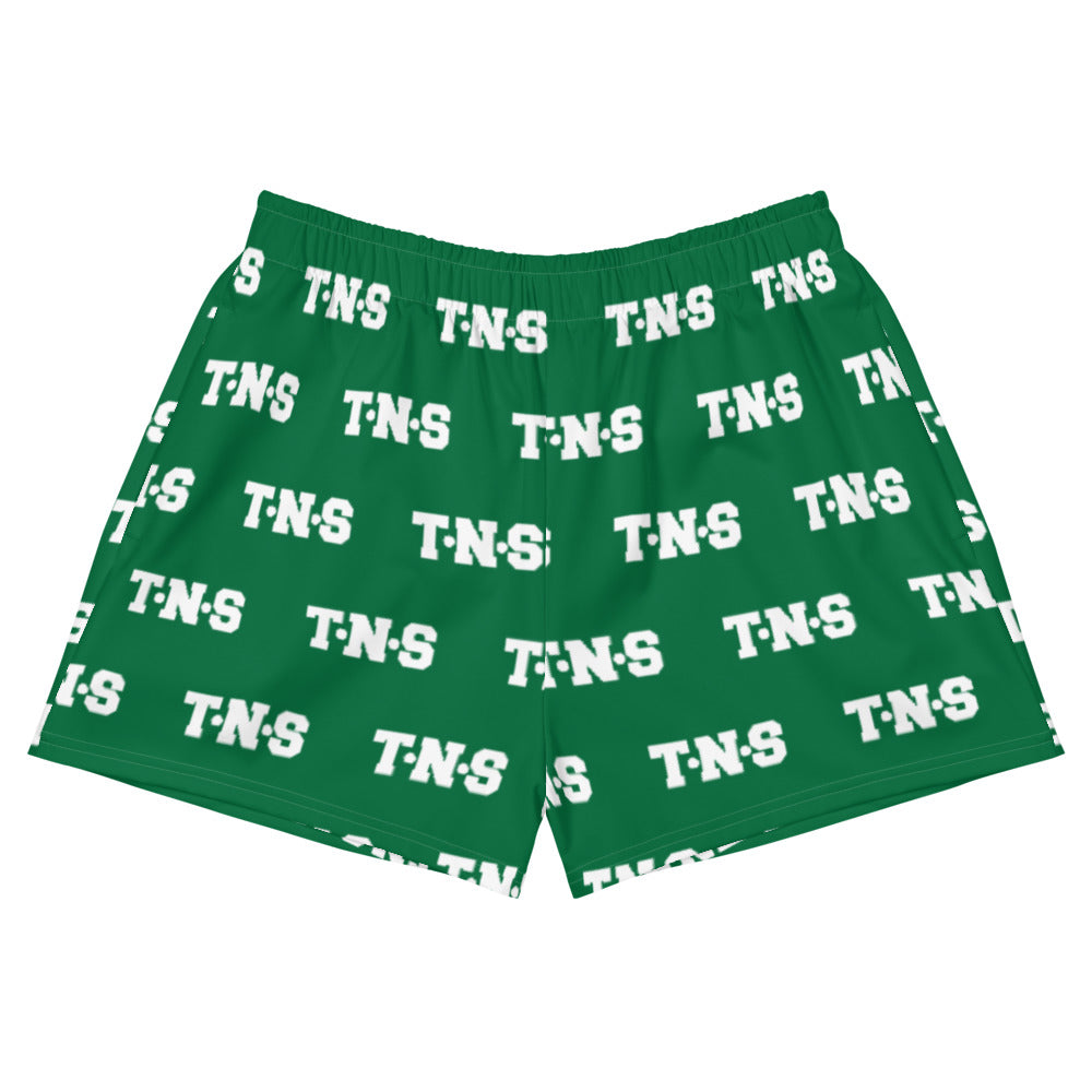 Wmns T.N.S Short Shorts [Green/White]