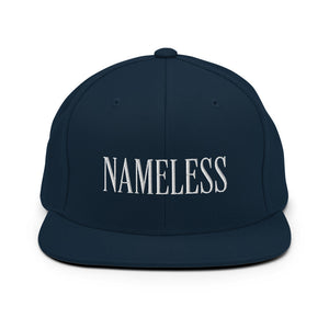 Nameless Logo Snapback Crown [Navy]