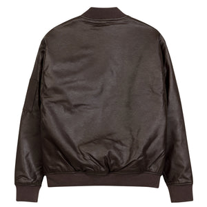 Nameless Faux Leather Bomber