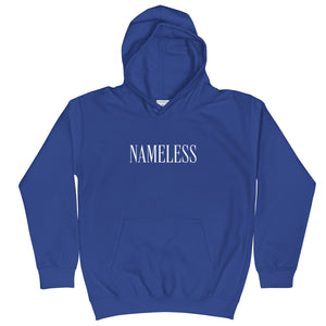 YOUTH NAMELESS HOODIE [BLUE]
