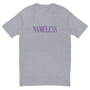 Nameless Logo Tee [Heather/Purple]
