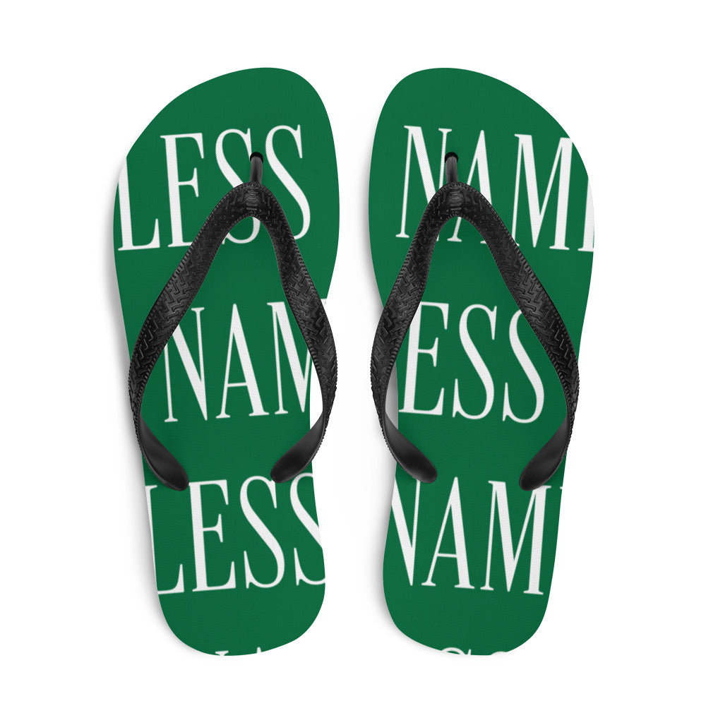 Nameless Logo Flip-Flops