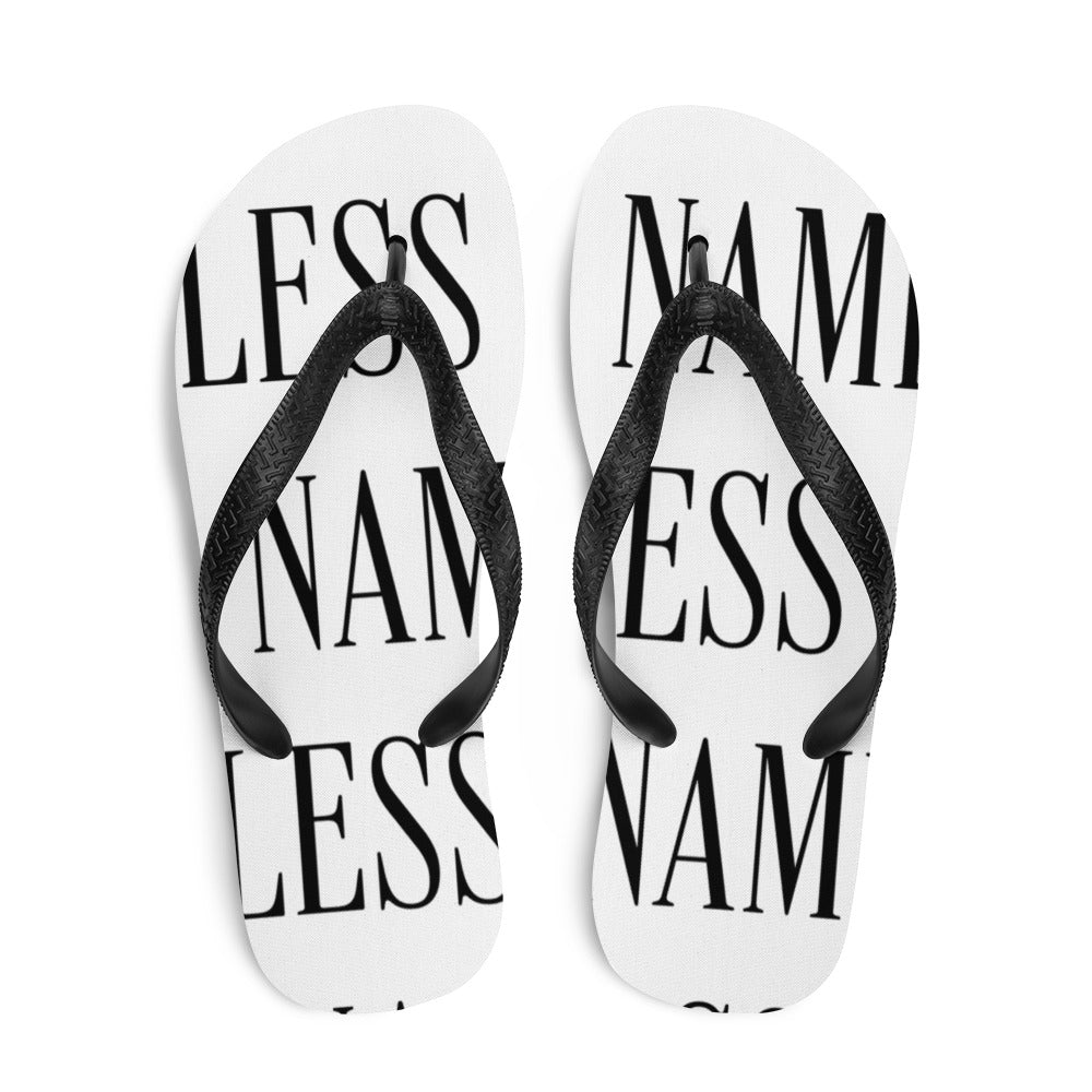 Nameless Logo Flip-Flops