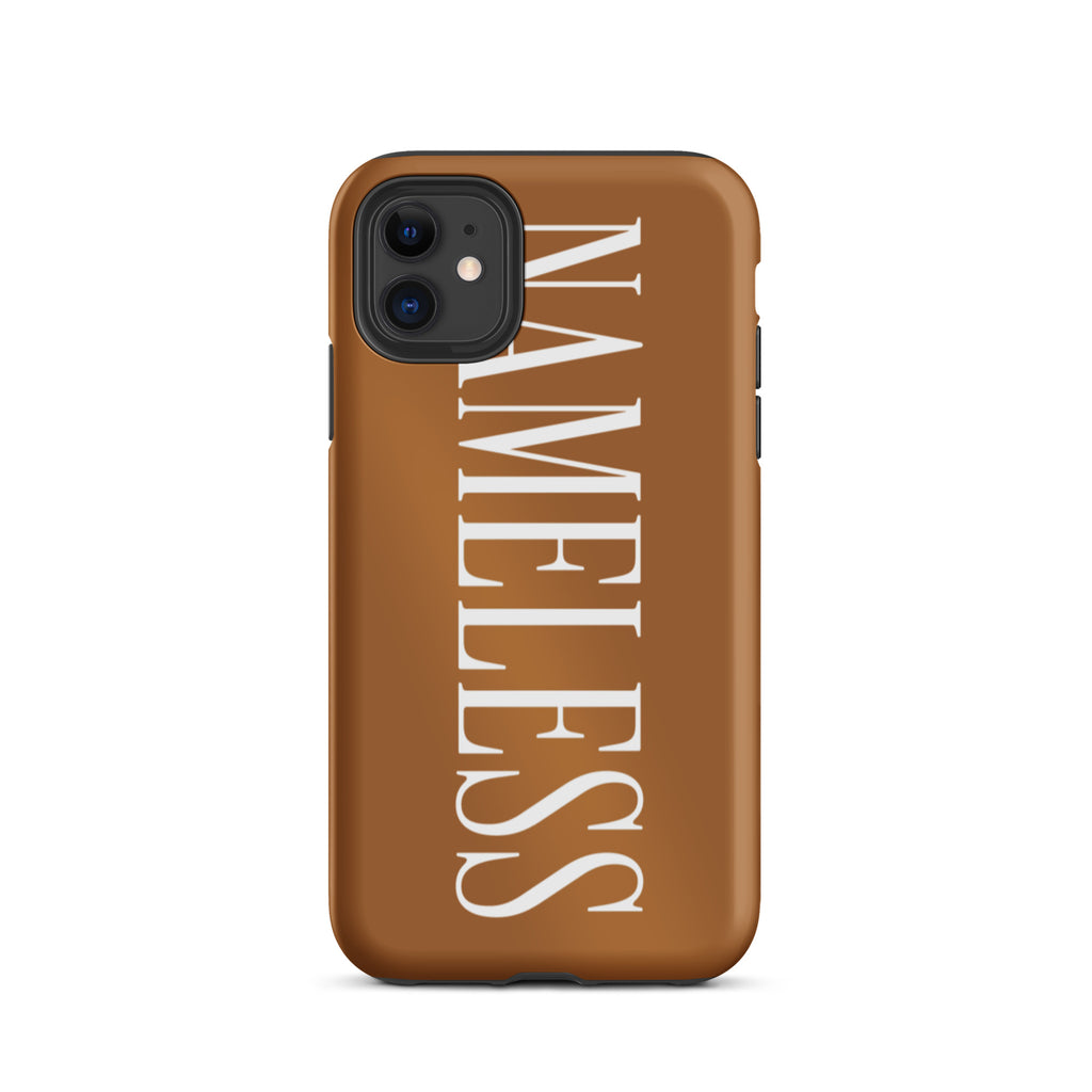NAMELESS IPHONE CASE [BROWN]