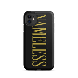 NAMELESS IPHONE CASE [BLK/GLD]