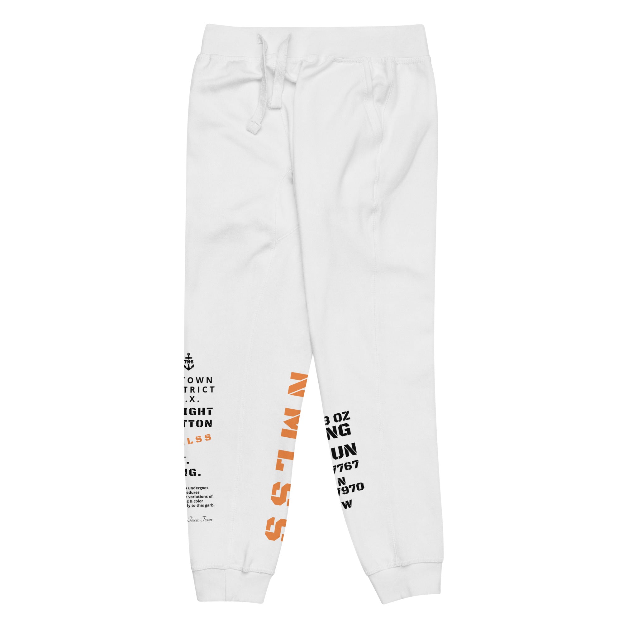 NAMELESS SPECIAL OPS SWEATPANTS - WHITE