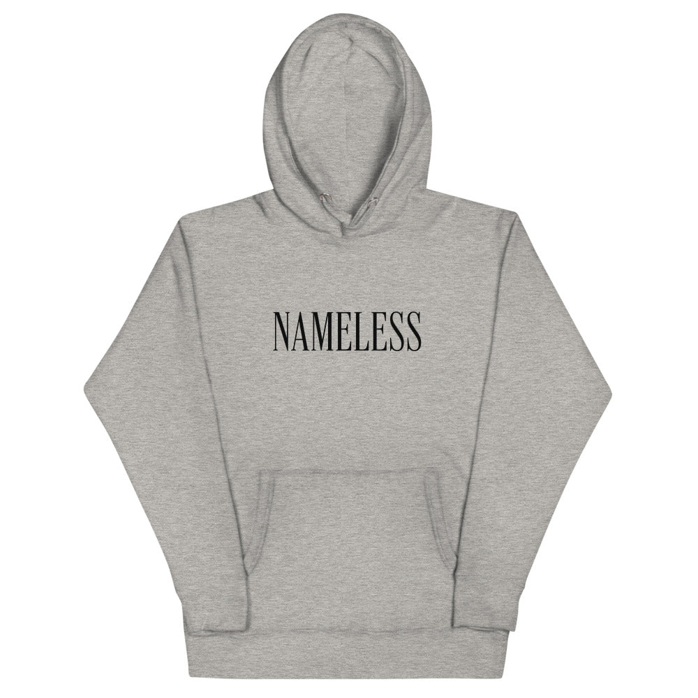Premium Nameless Logo Hoodie [Carbon Grey]
