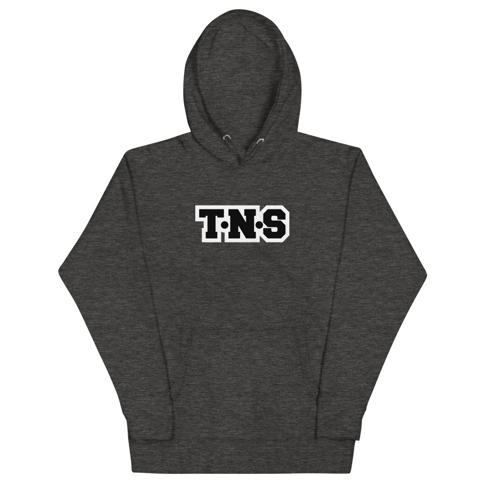 Throwback T.N.S Premium Hoodie - [Charcoal Grey]
