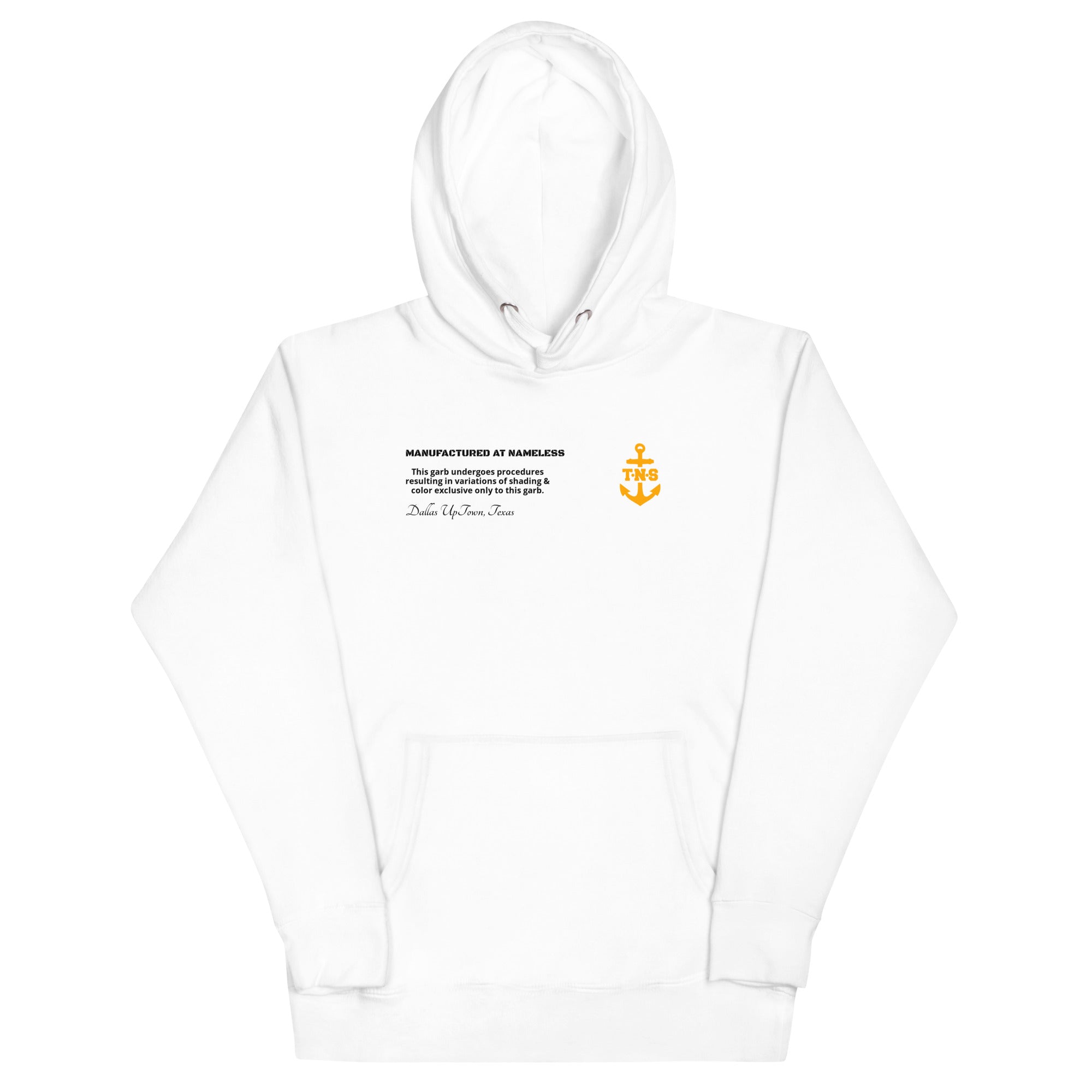 NAMELESS SPECIAL OPS HOODIE - WHITE