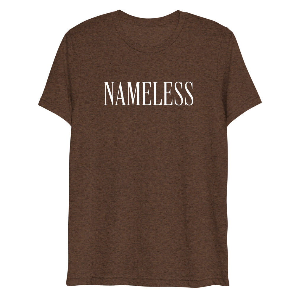 Nameless Tri Blend Logo Tee