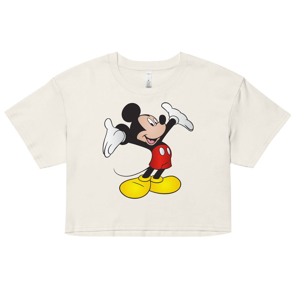 WMNS MICKEY MOUSE NAMELESS CROP TOP