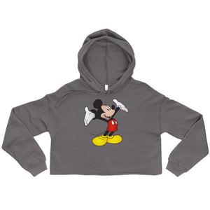 WMNS MICKEY MOUSE CROP HOODIE