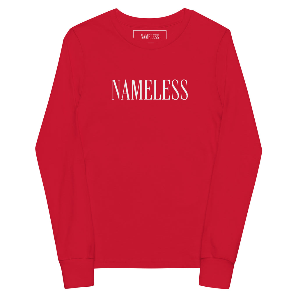 YOUTH NAMELESS LS TEE [RED]