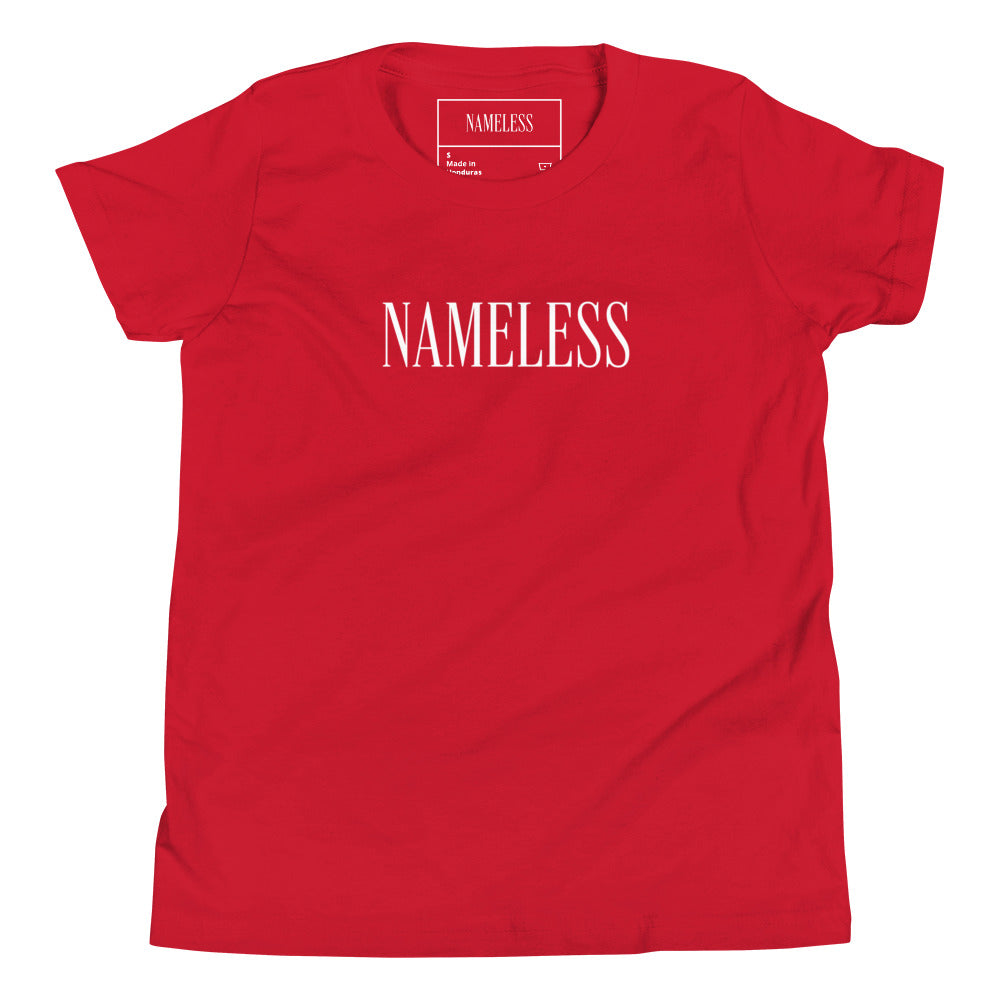 YOUTH NAMELESS TEE [RED]
