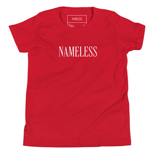 YOUTH NAMELESS TEE [RED]